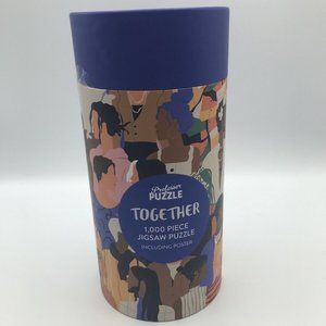 "TOGETHER" 1,000 Piece Puzzle- Celebrating Diversity w/ Poster